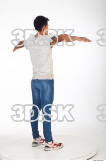 Whole body tshirt jeans  t pose reference 0006